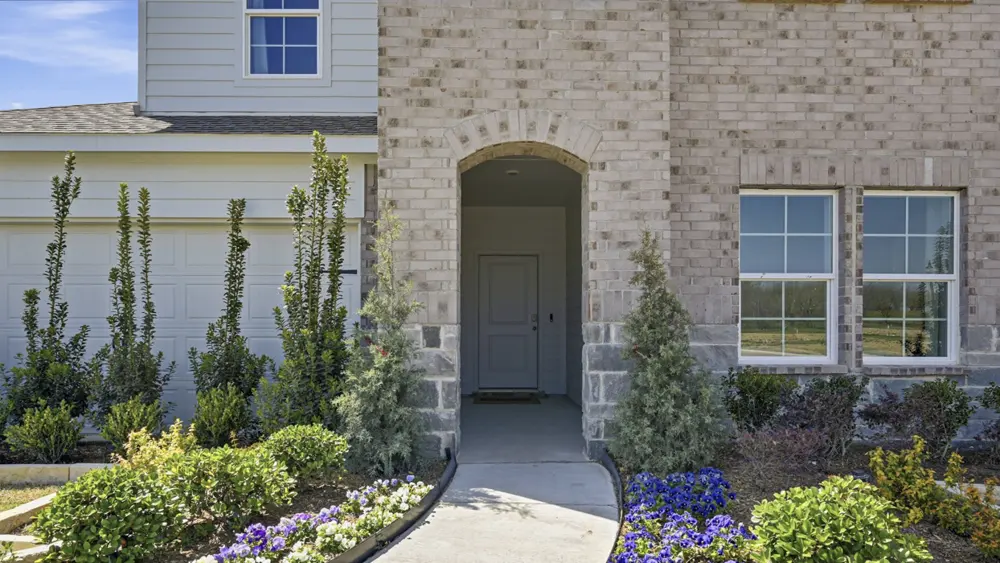 Naples floor plan at Sanger Circle: front rendering