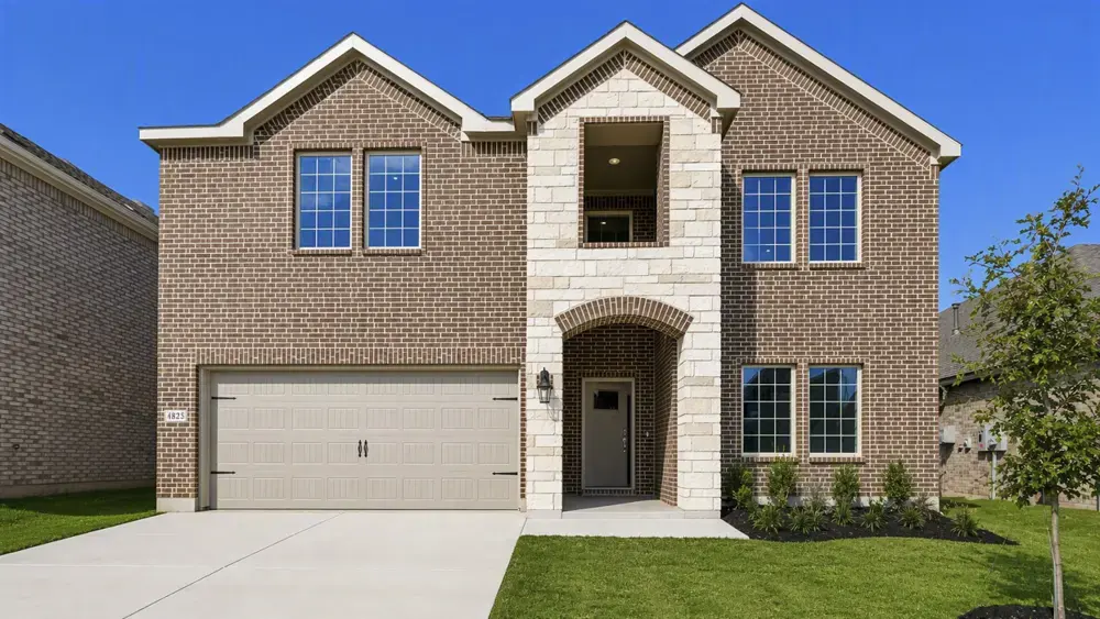 Medbourne floor plan at Silverado: front rendering