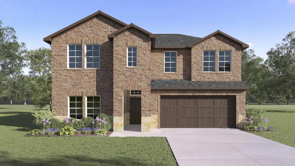 Bandera floor plan at Silverado: front rendering