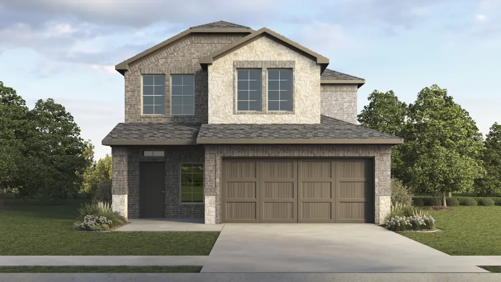 Haven floor plan at Silverado: front rendering