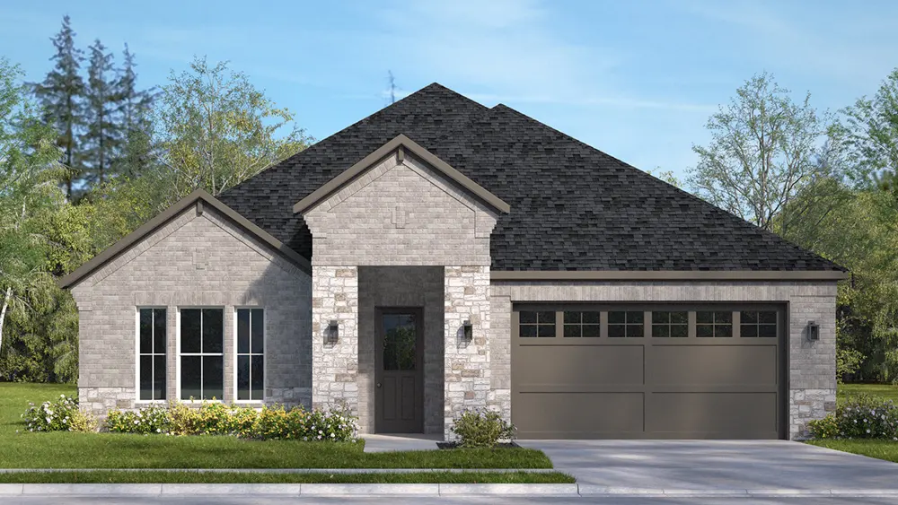 Broadstone floor plan at Silverado: front rendering