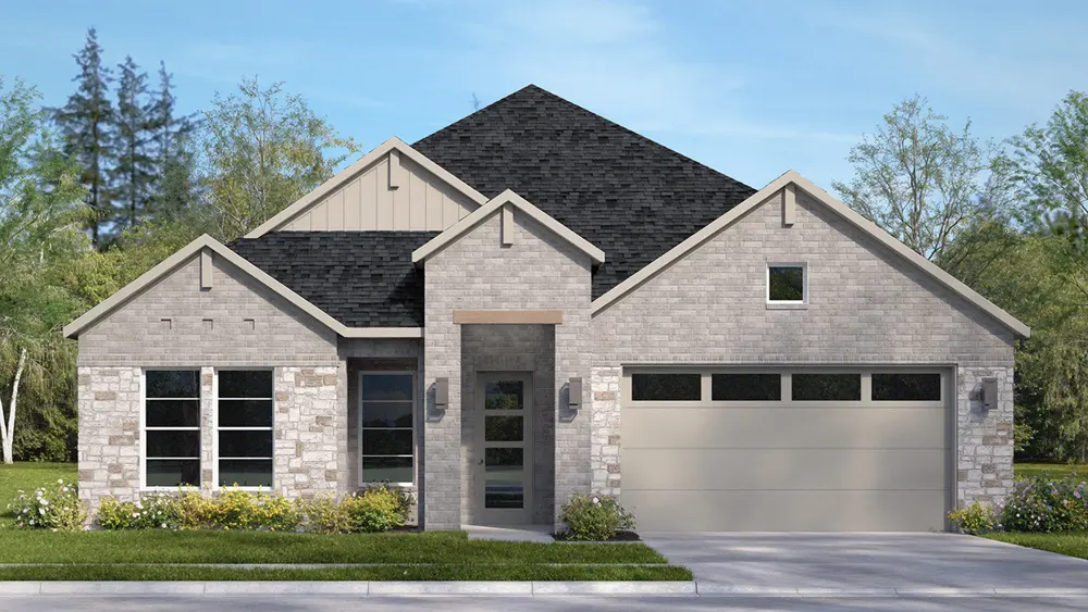 Capella floor plan at Silverado: front rendering