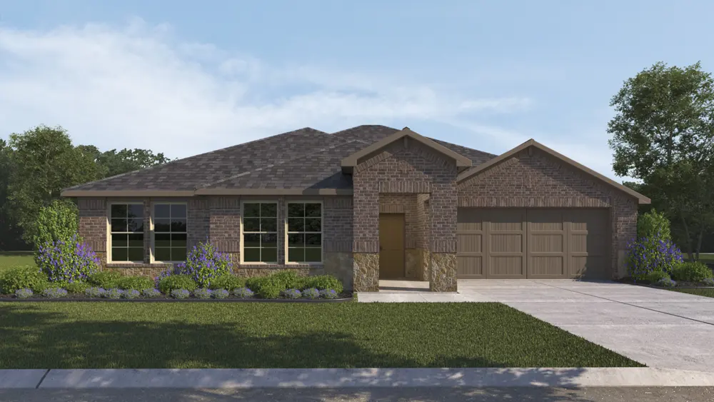 Dawson floor plan at Silverado: front rendering