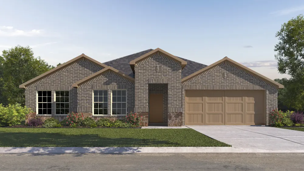 Harbour floor plan at Silverado: front rendering