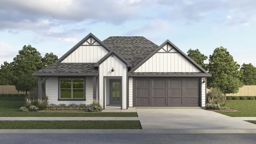 Jayhawk floor plan at Windrose: front rendering