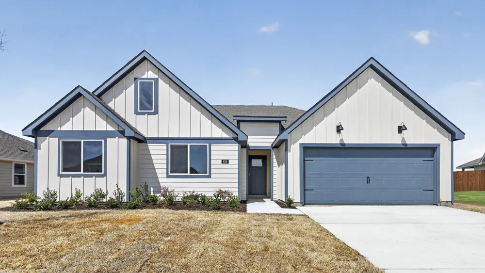 Egret floor plan at Windrose: front rendering